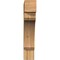 Ekena Millwork Legacy Block Rough Sawn Bracket, Western Red Cedar, 6"W x 28"D x 32"H BKT06X28X32LEC05RWR - alternate 4